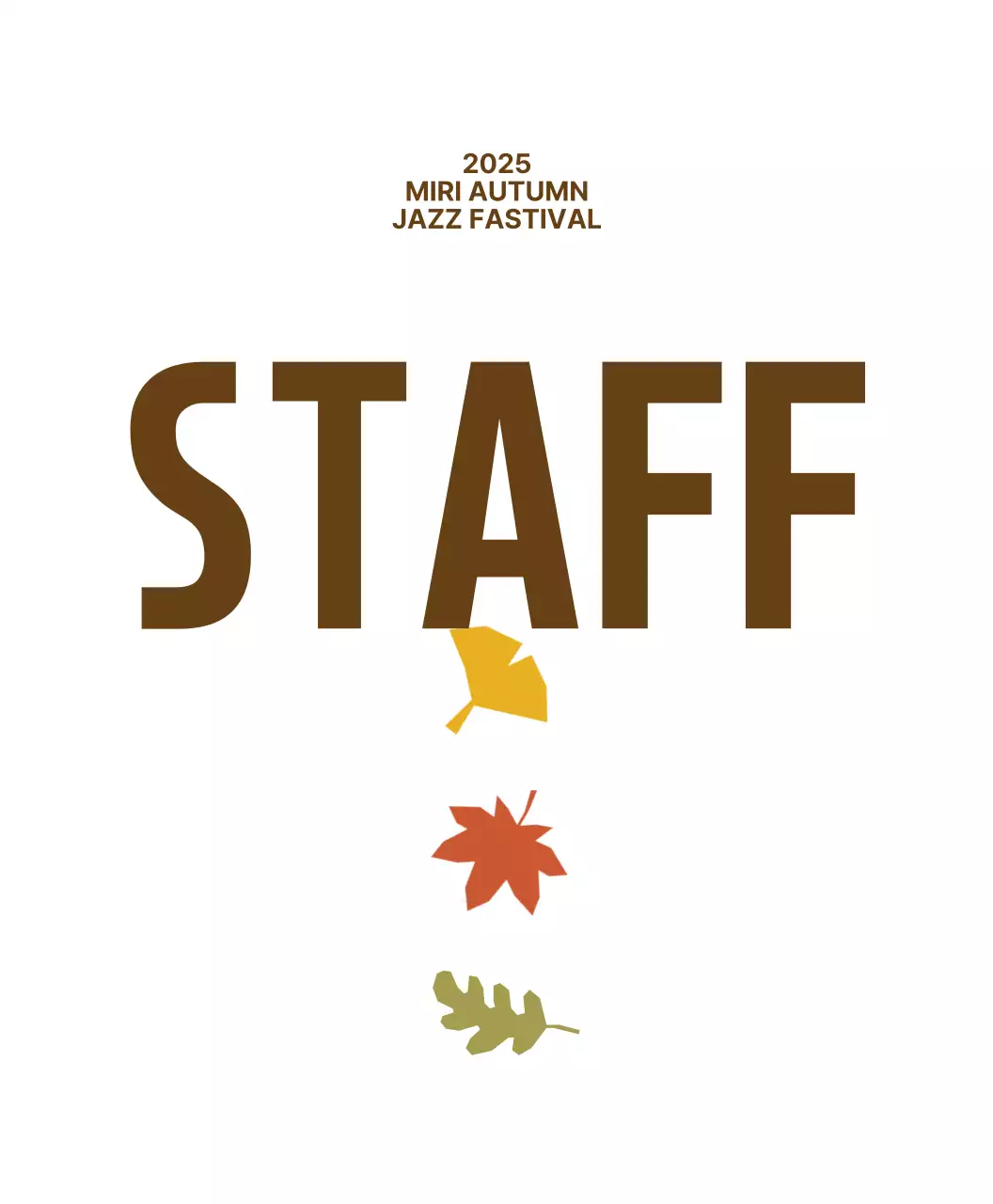 Festival Musik Jazz Vintage Brown