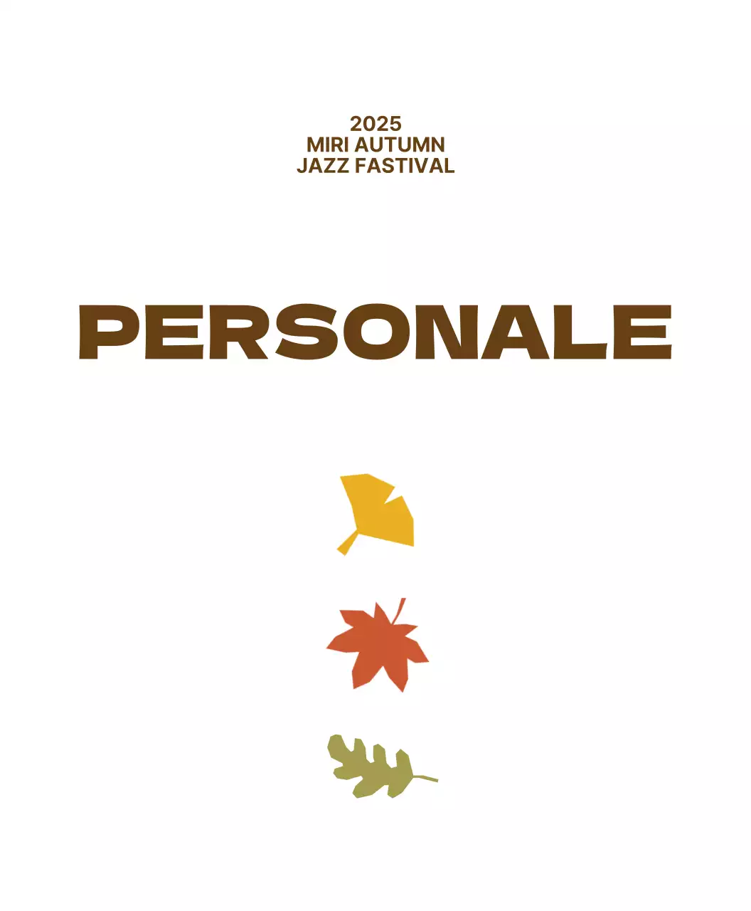 Festival di musica jazz Brown Vintage