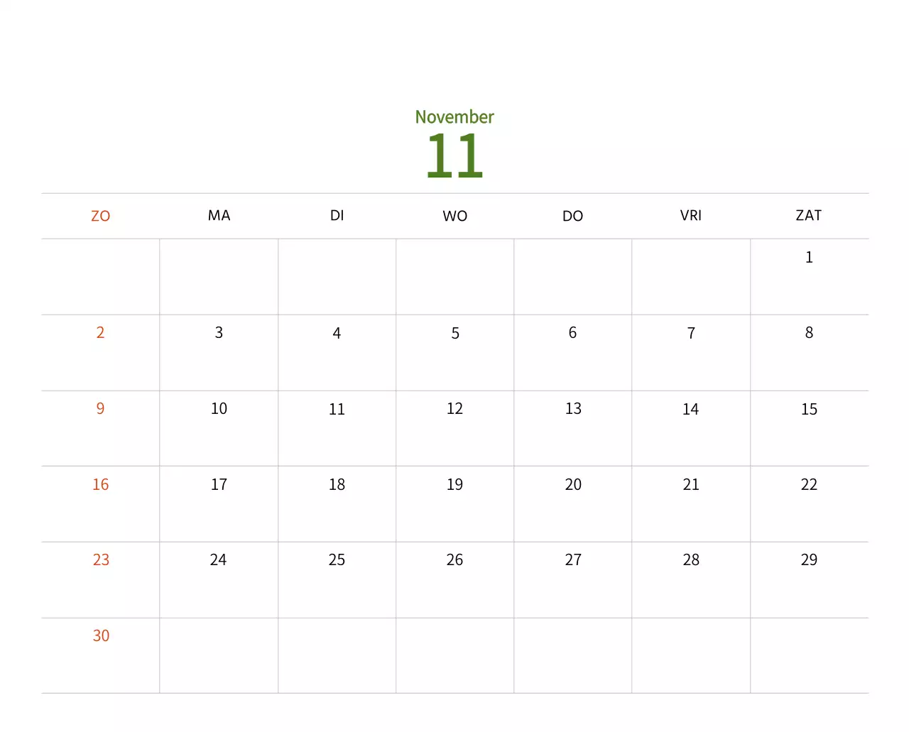 Nieuwjaarskalender met een warme geïllustreerde uitstraling