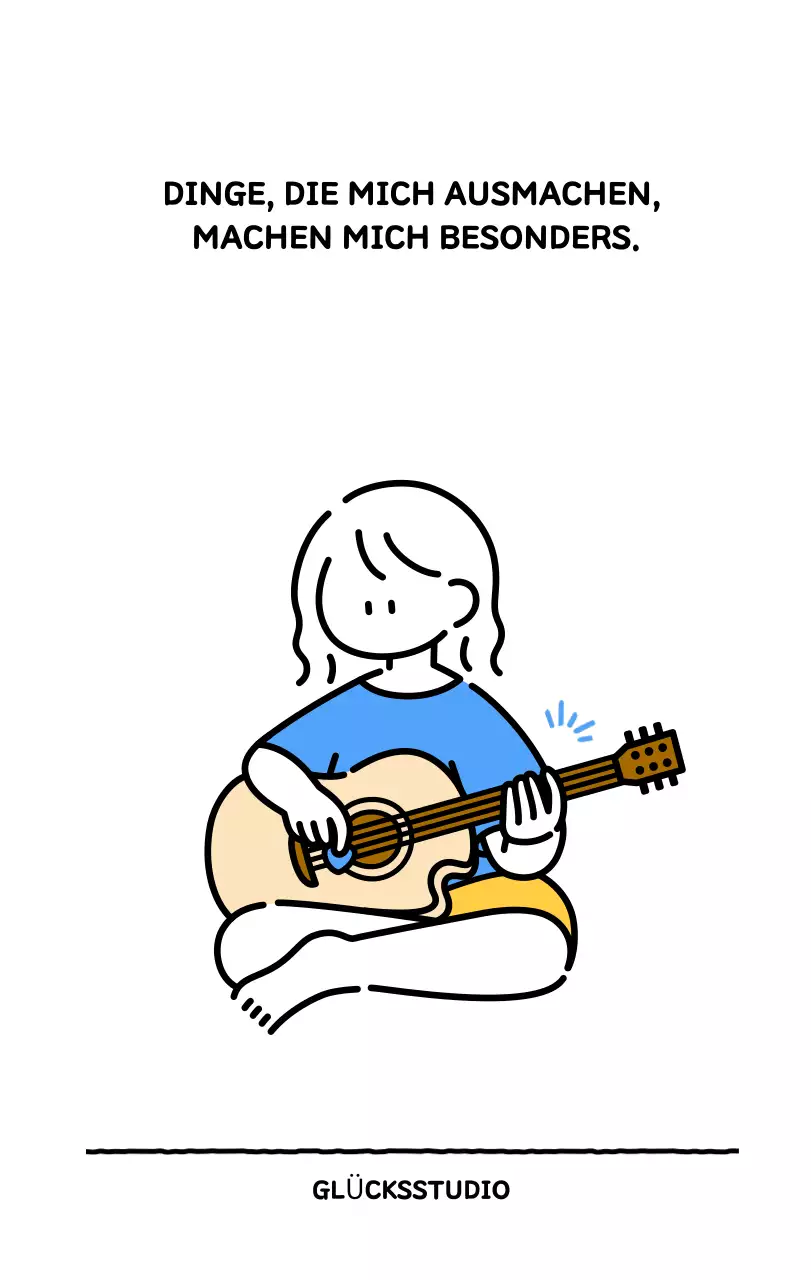 Illustrierter Kalender mit schönem Linienstil