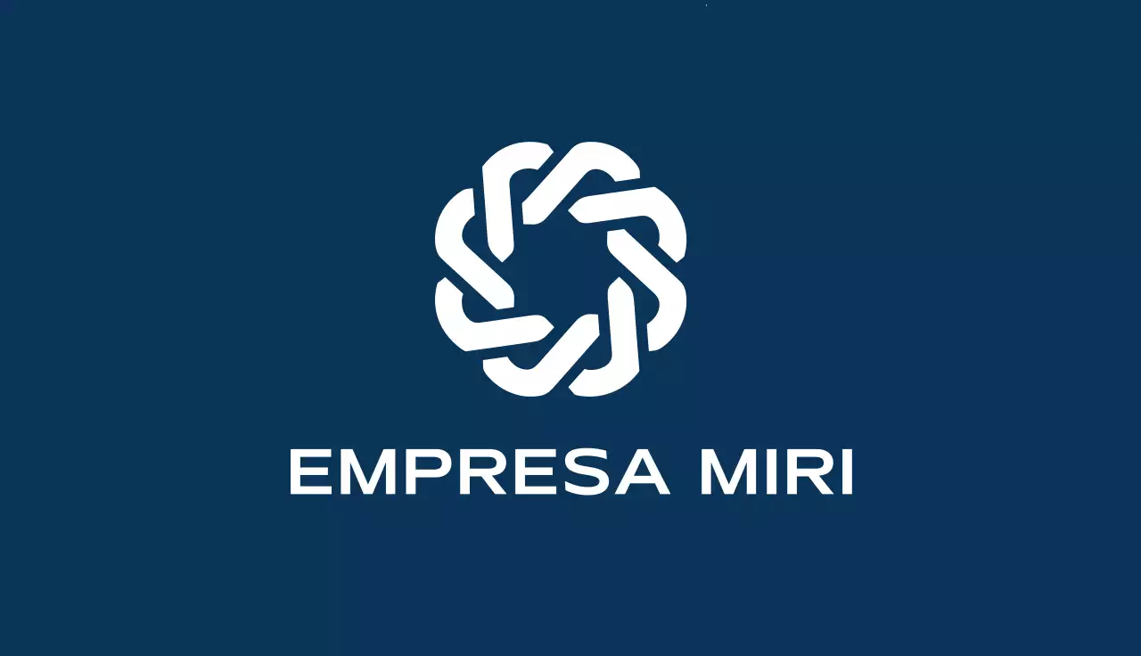 tarjeta de visita moderna azul