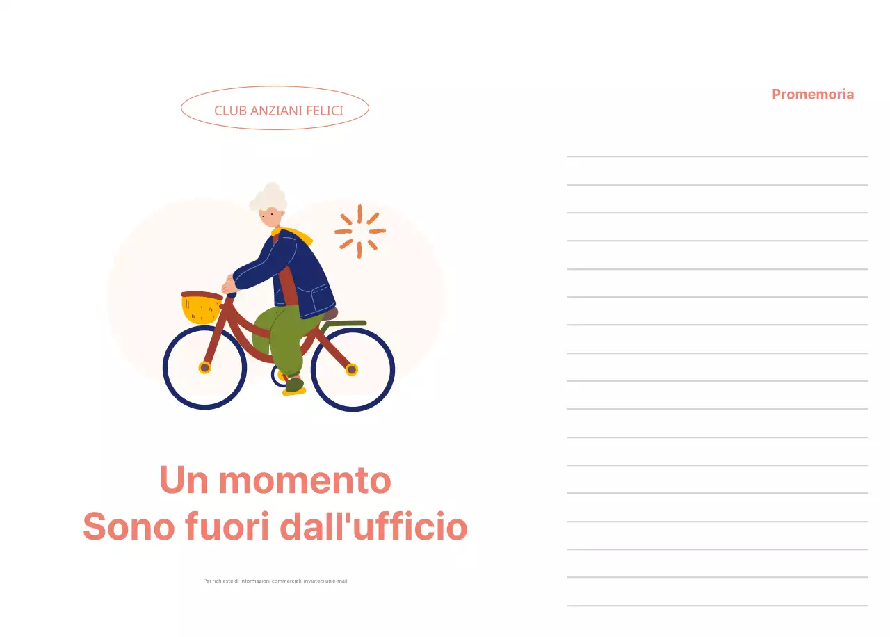 Calendario aziendale con simpatiche illustrazioni