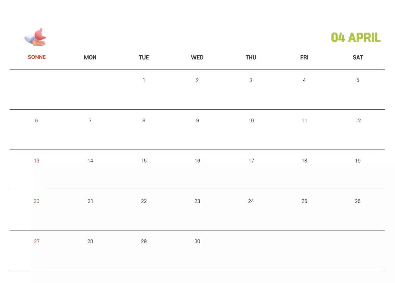 Ein festliches Krankenhaus mit Illustrationen zum Thema Gesundheit und Familie und farbenfrohen Akzenten