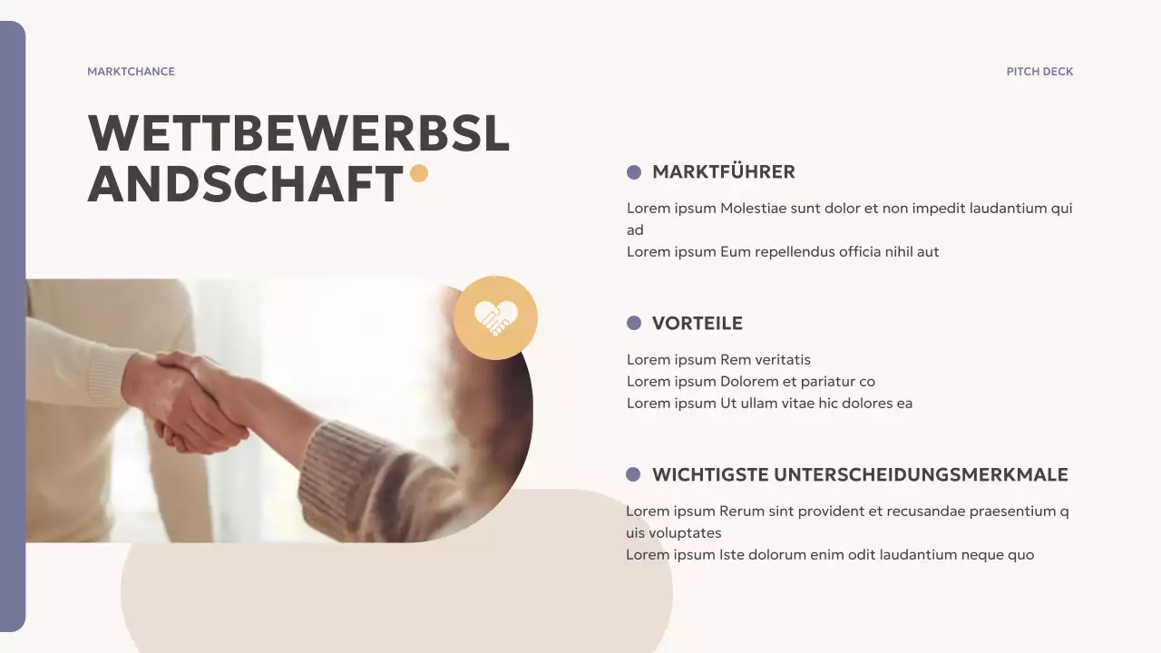 beige modernes Übersichtsfeld