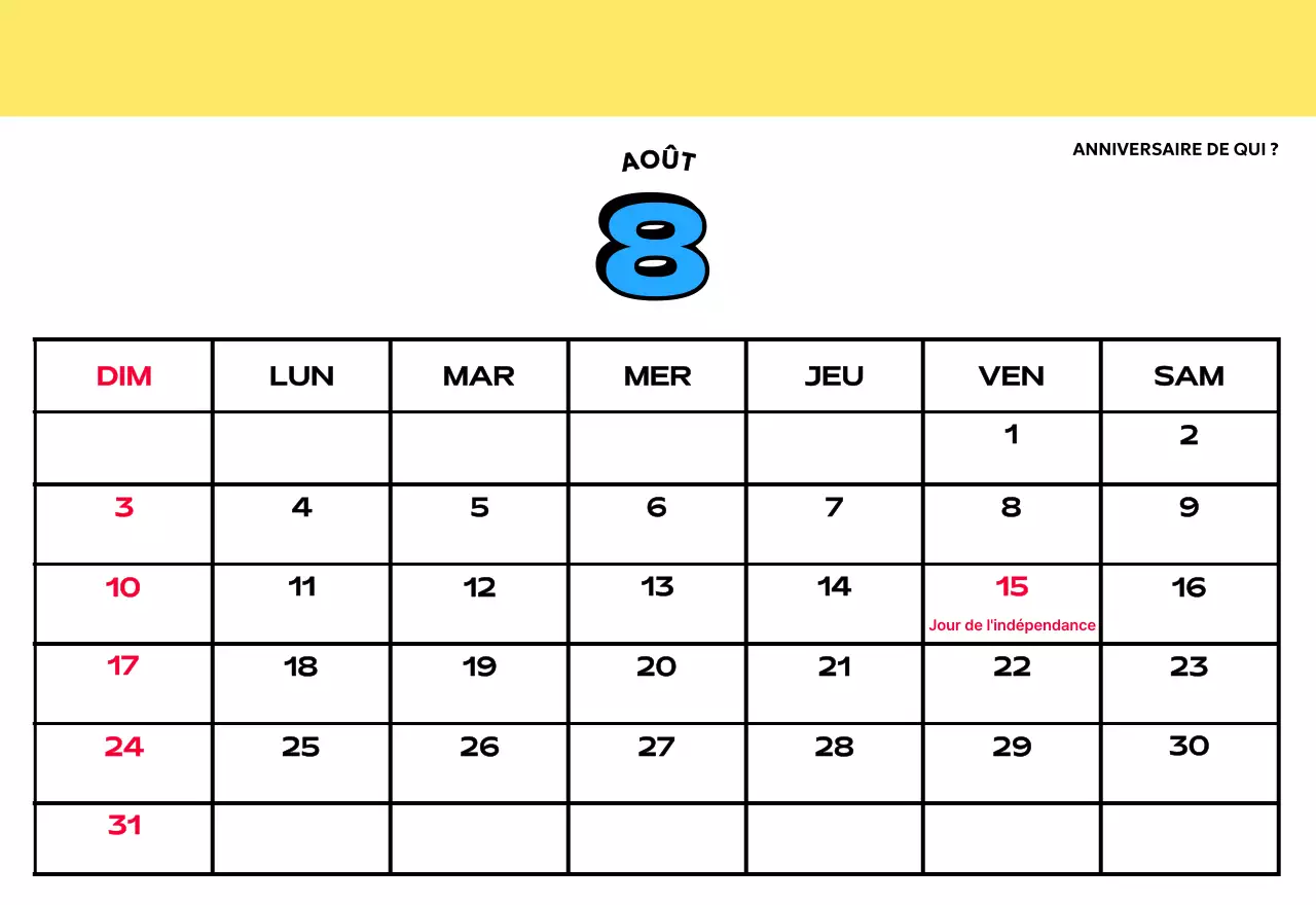 Calendriers colorés avec une variété d'illustrations rétro