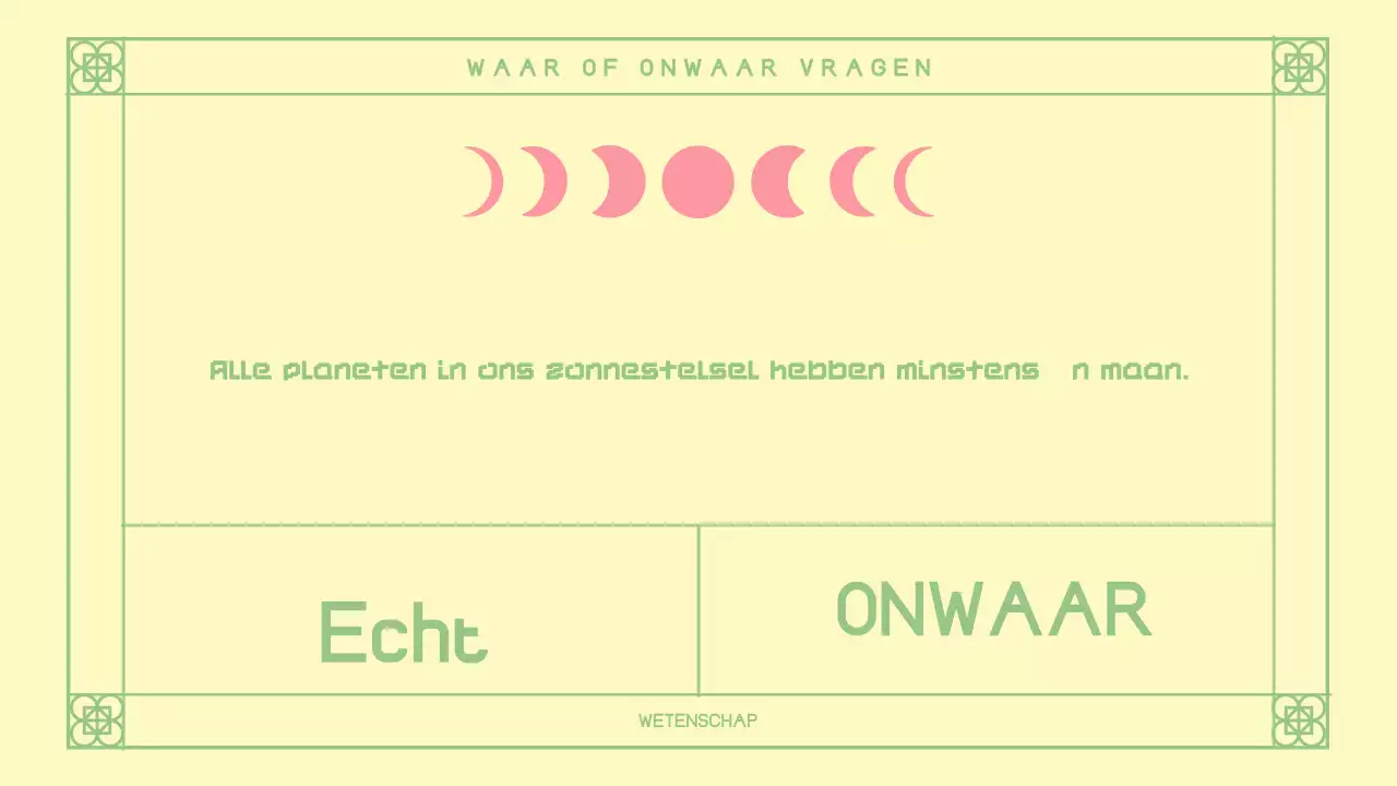 Schattige Roze Oosterse Quiz Layout