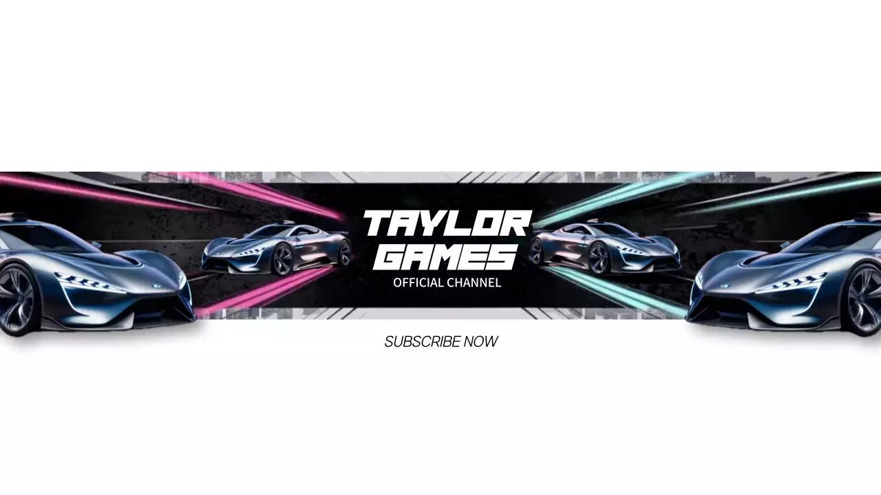 Black Cyber Gaming Promotion YouTube Thumbnail