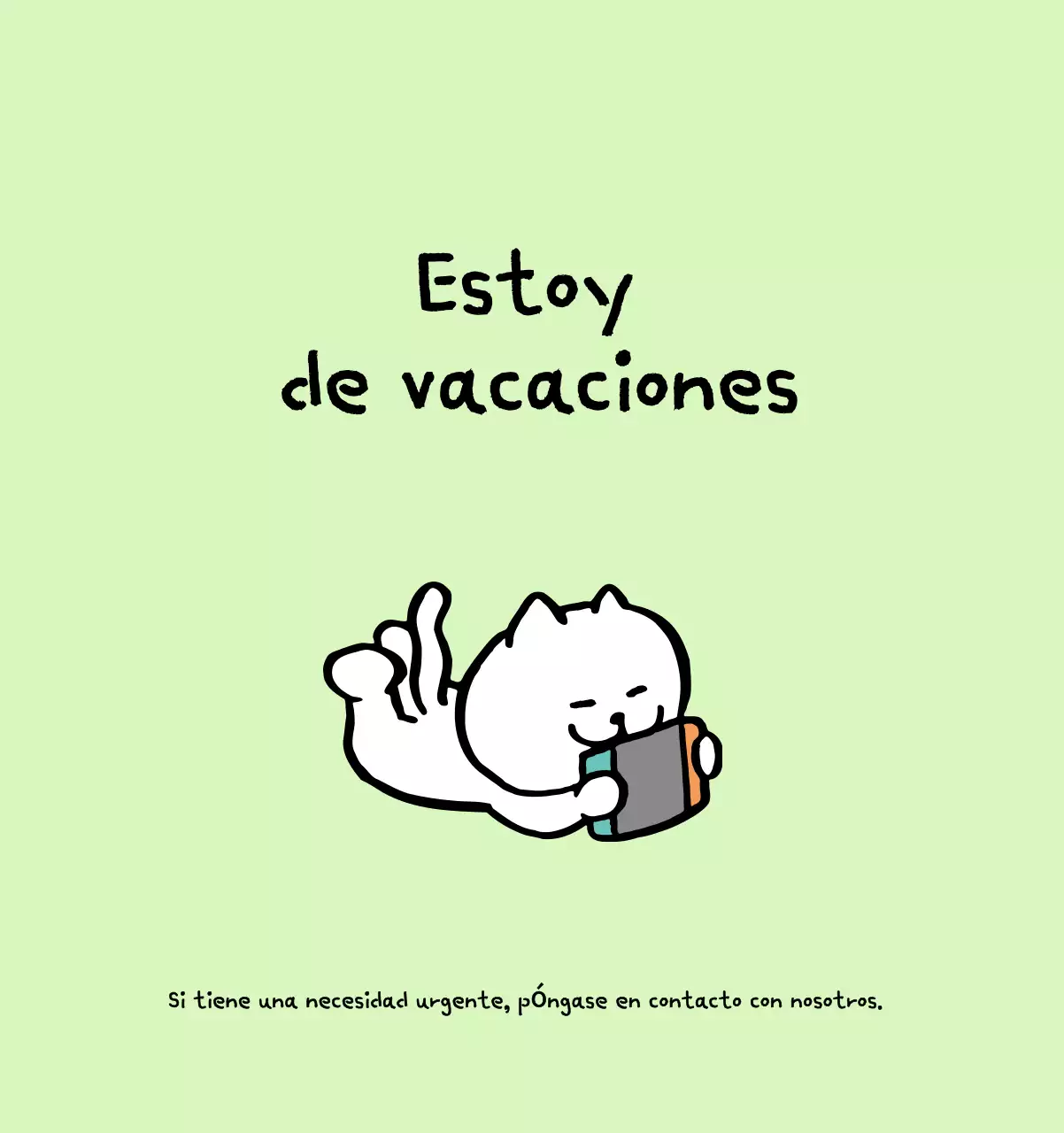 Calendario diario en marfil