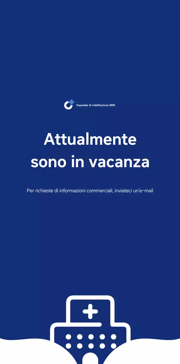 Calendario semplice con illustrazioni blu e pulite