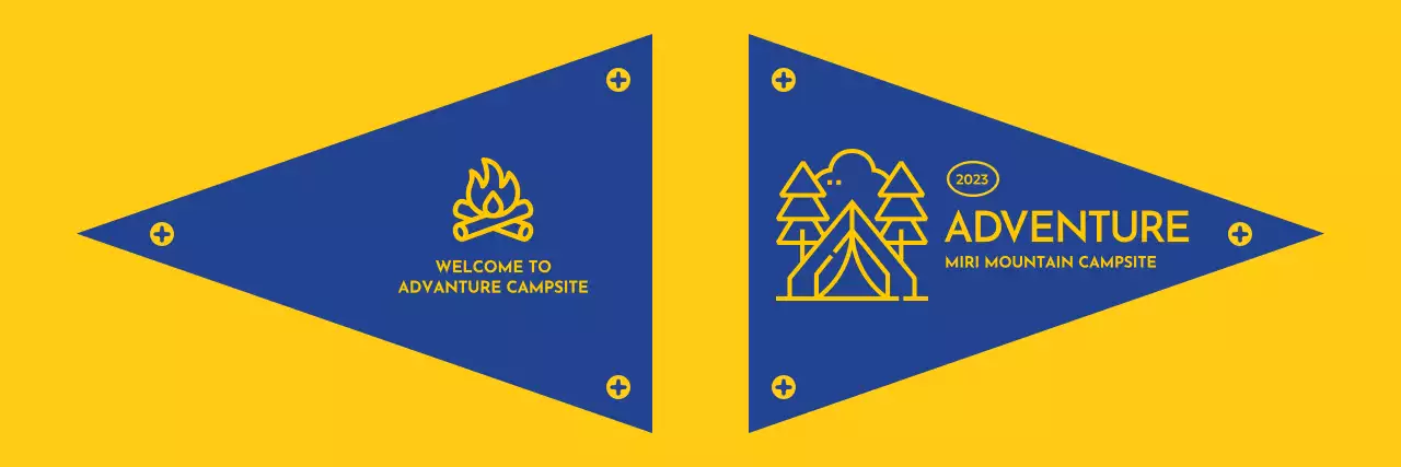 Designing campgrounds with illustrated icons