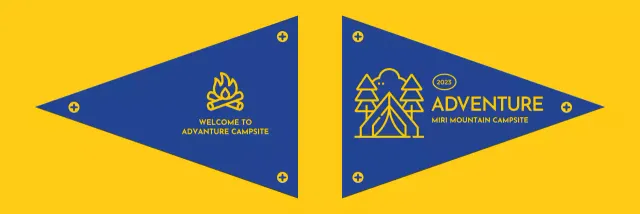 Designing campgrounds with illustrated icons