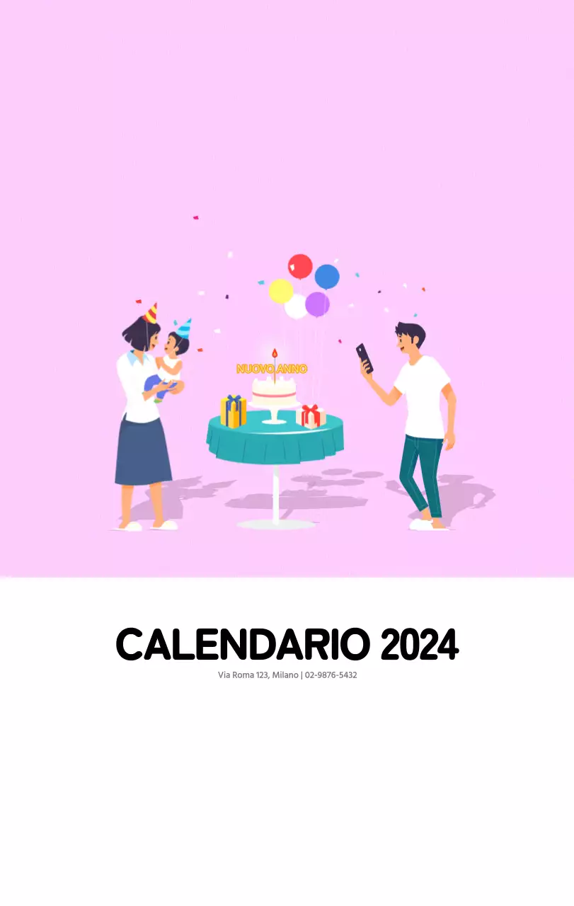 Concetto di illustrazione di famiglia multicolore