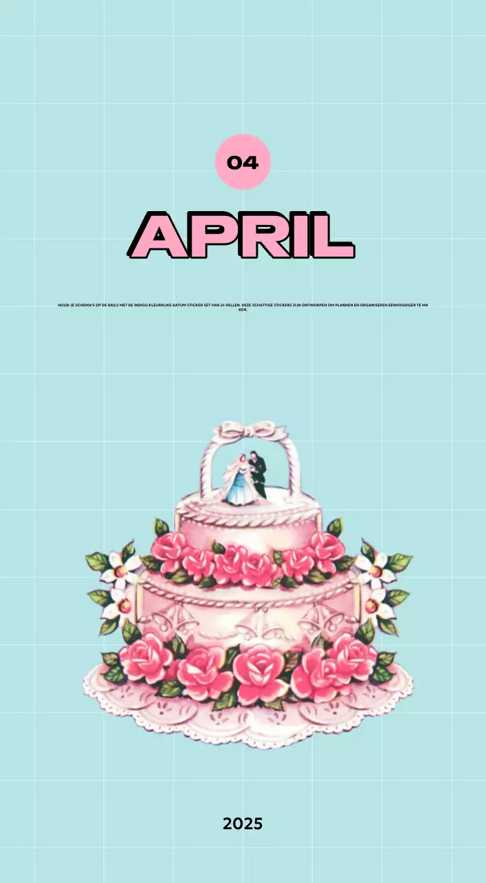 Kleurrijke kalenders met verschillende retro-illustraties