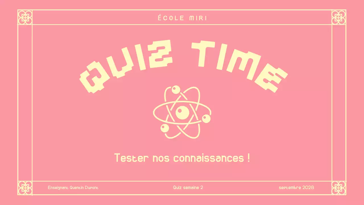 Quiz oriental rose mignon