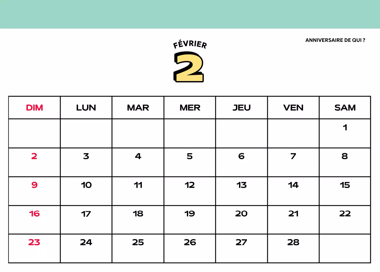 Calendriers colorés avec une variété d'illustrations rétro