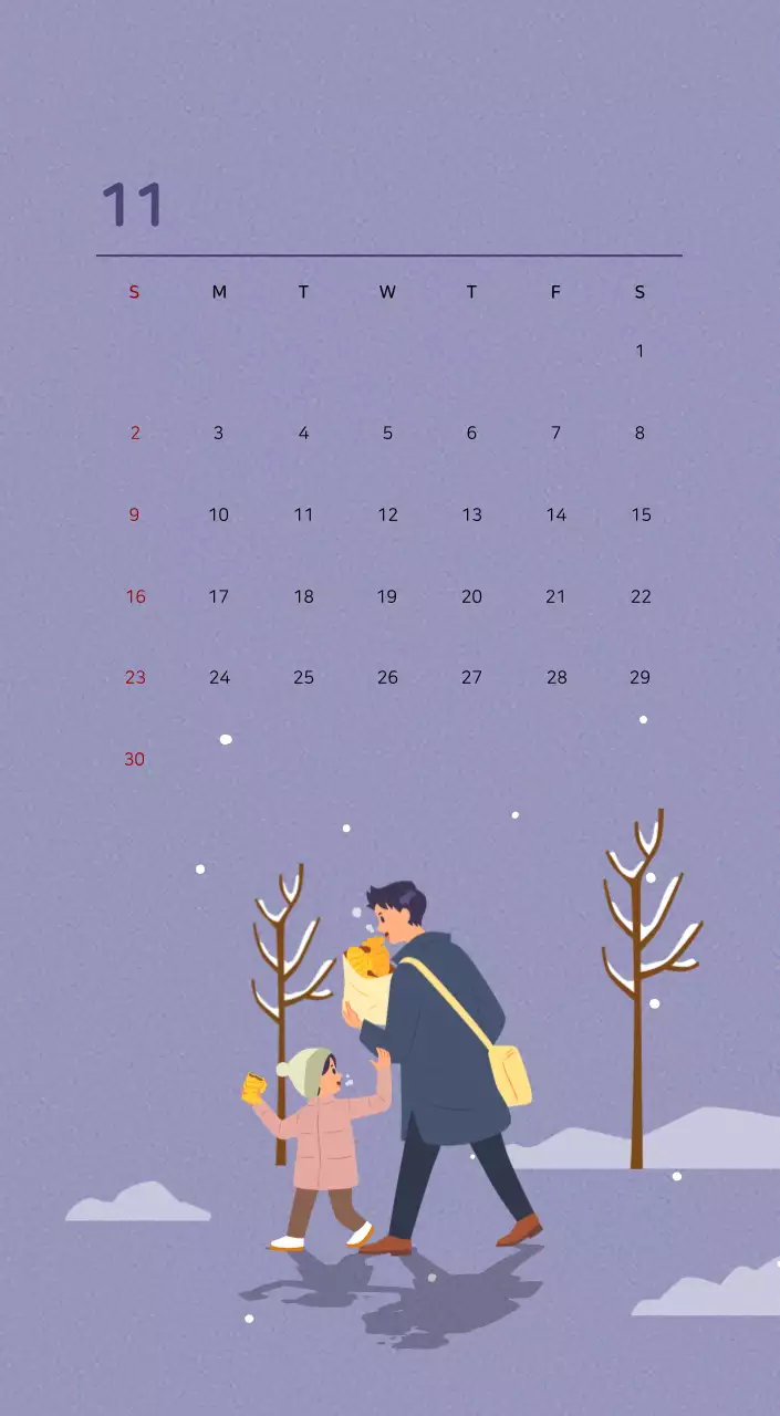 Illustration d'une famille multicolore