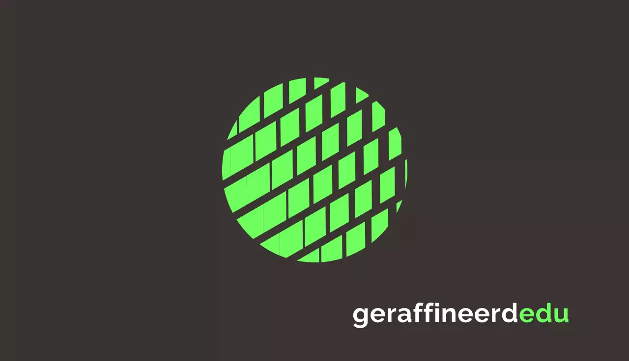 zwart modern visitekaartje