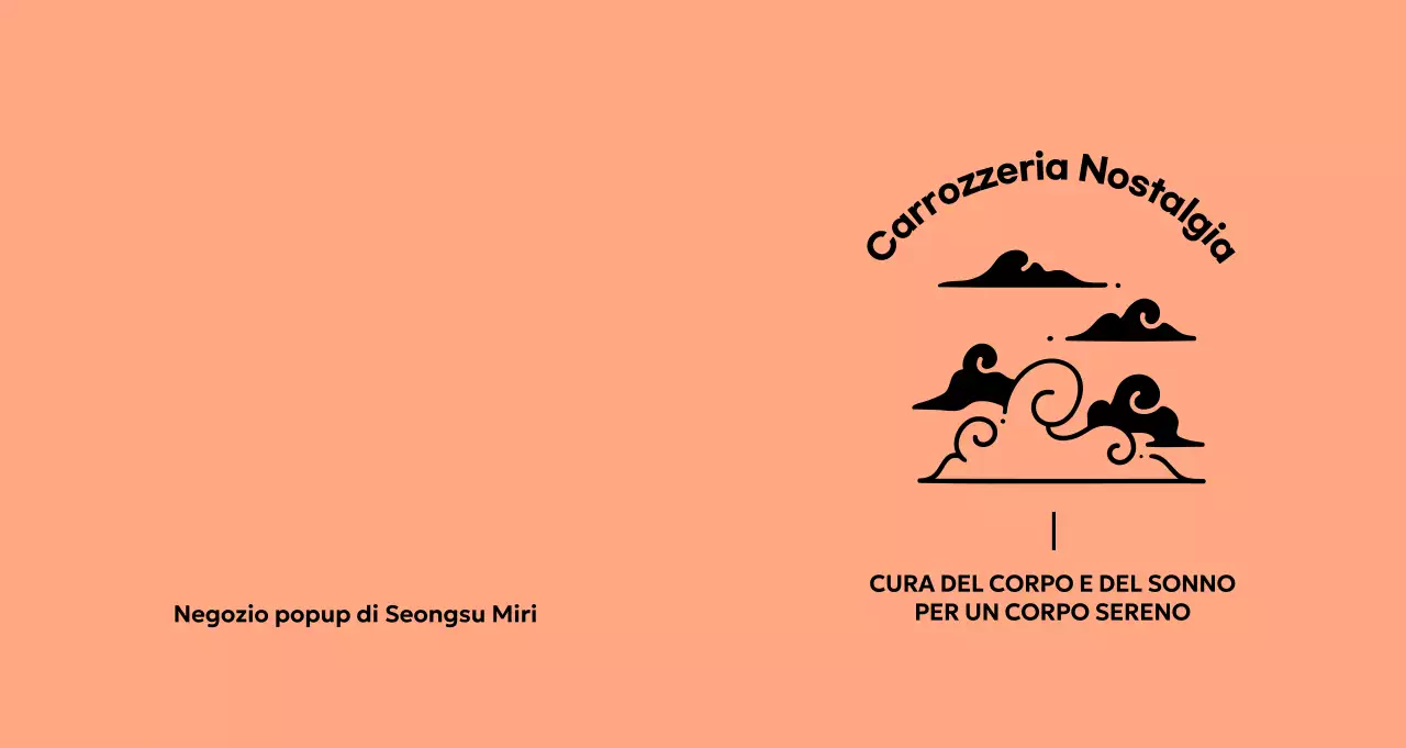 Promuovere l'evento Orange Minimal Pop-Up Store