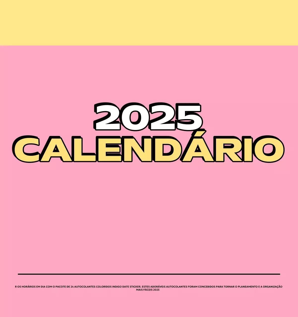 Calendários coloridos com uma variedade de ilustrações retro