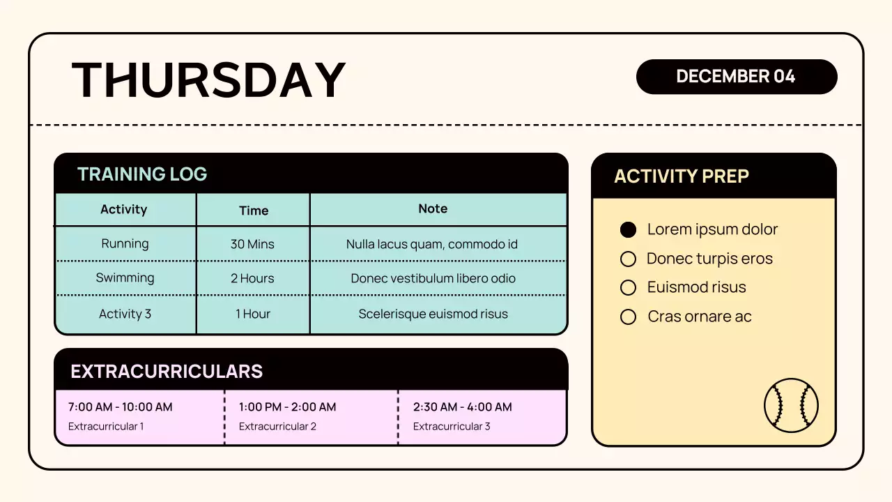 Beige Simple Class Agenda Presentation