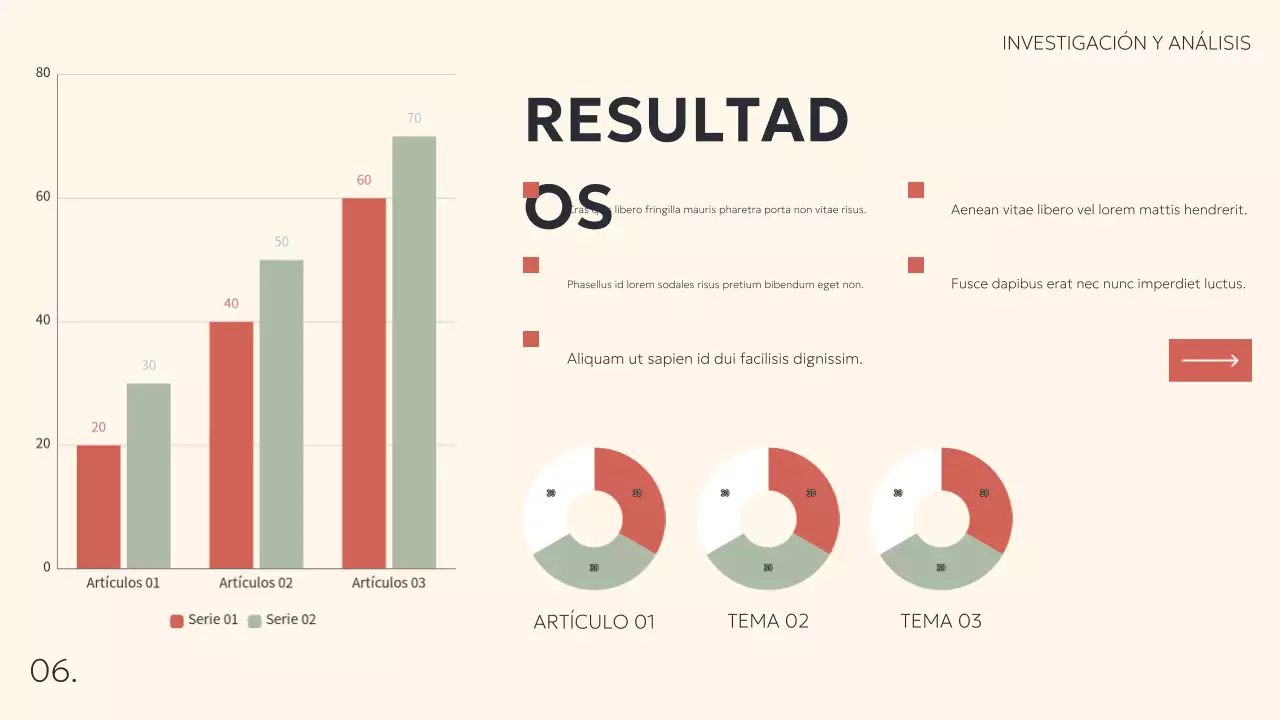 beige presentación de proyecto moderno