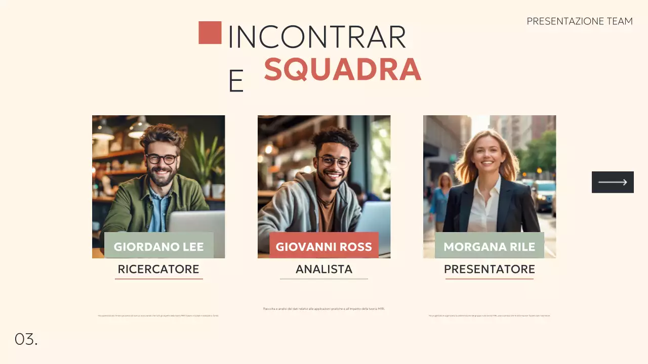 presentazione del progetto moderno beige