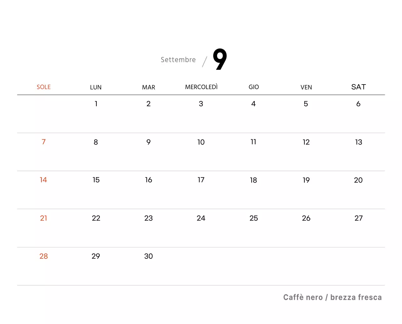 Un caffè sentimentale bianco e marrone