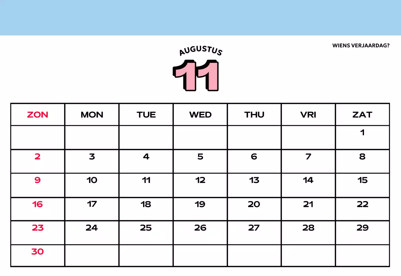 Kleurrijke kalenders met verschillende retro-illustraties
