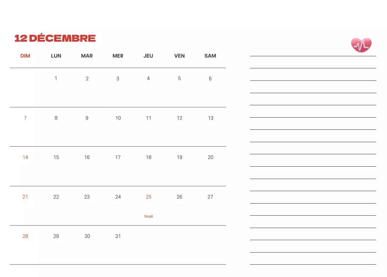 Un hôpital festif avec des illustrations sur le thème de la santé et de la famille et des accents colorés.