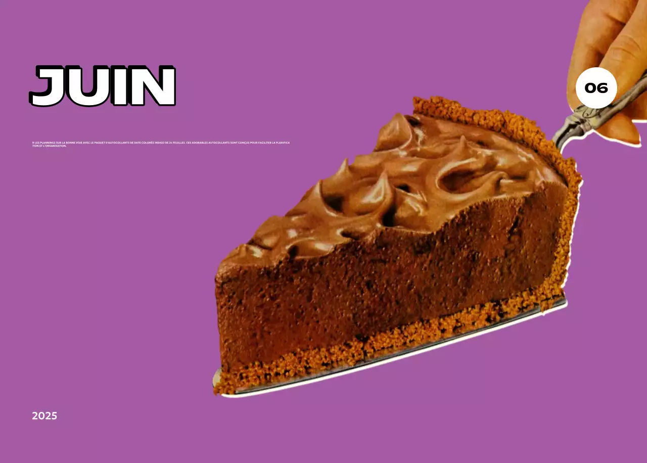 Calendriers colorés avec une variété d'illustrations rétro