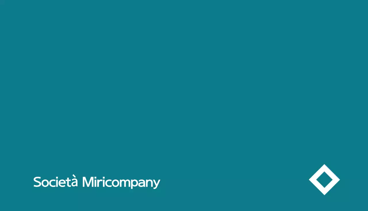 biglietto da visita moderno verde acqua