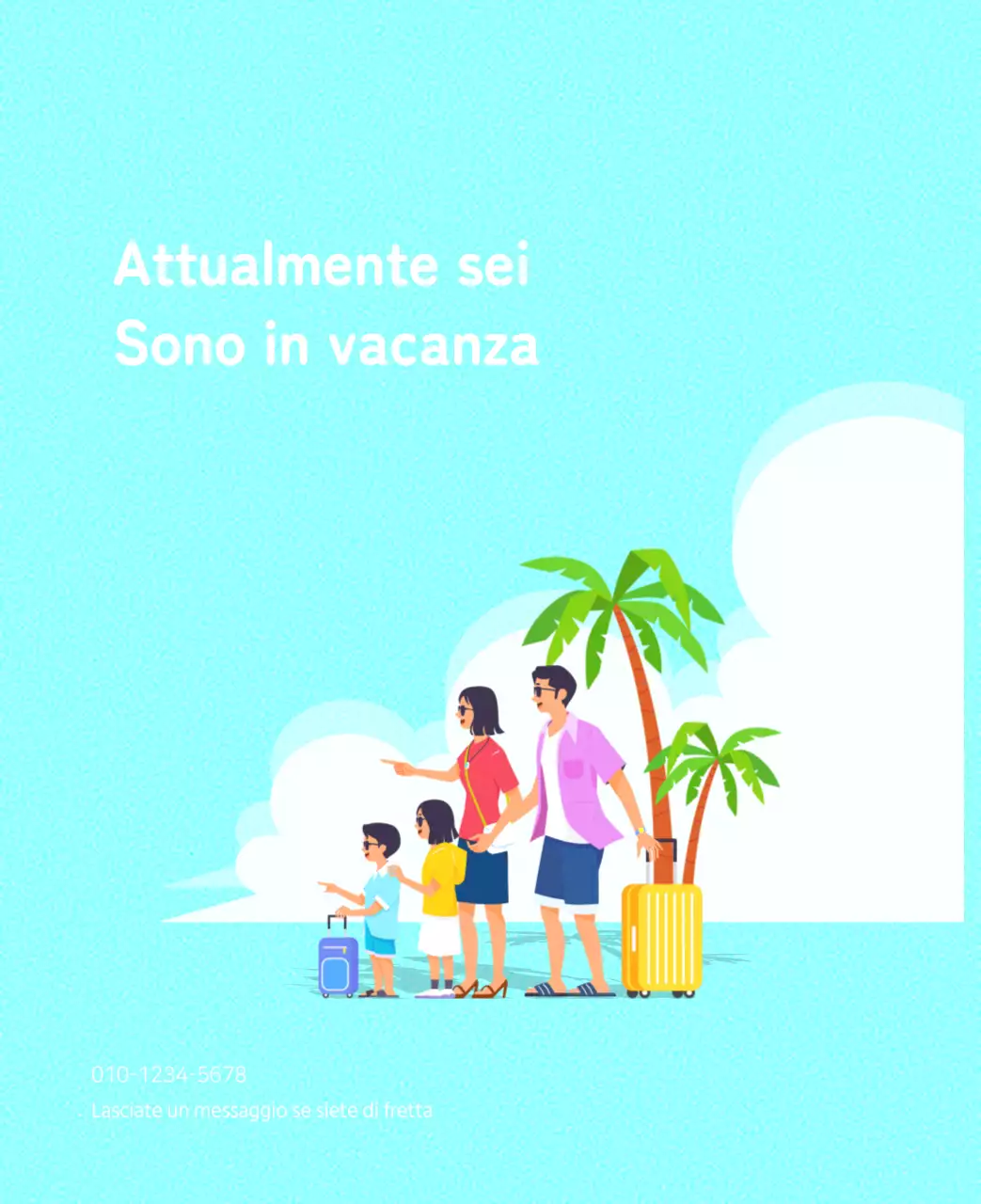 Concetto di illustrazione di famiglia multicolore