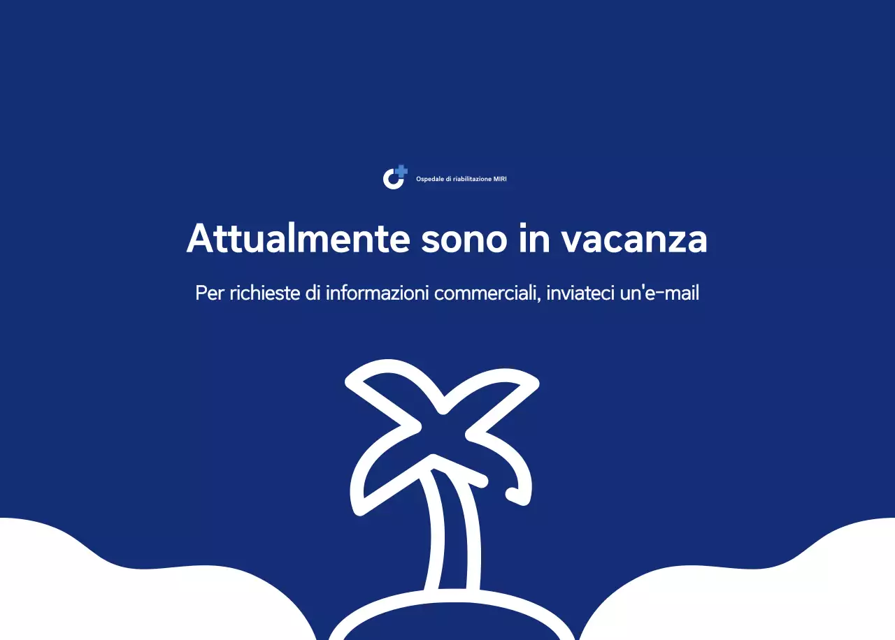 Calendario semplice con illustrazioni blu e pulite