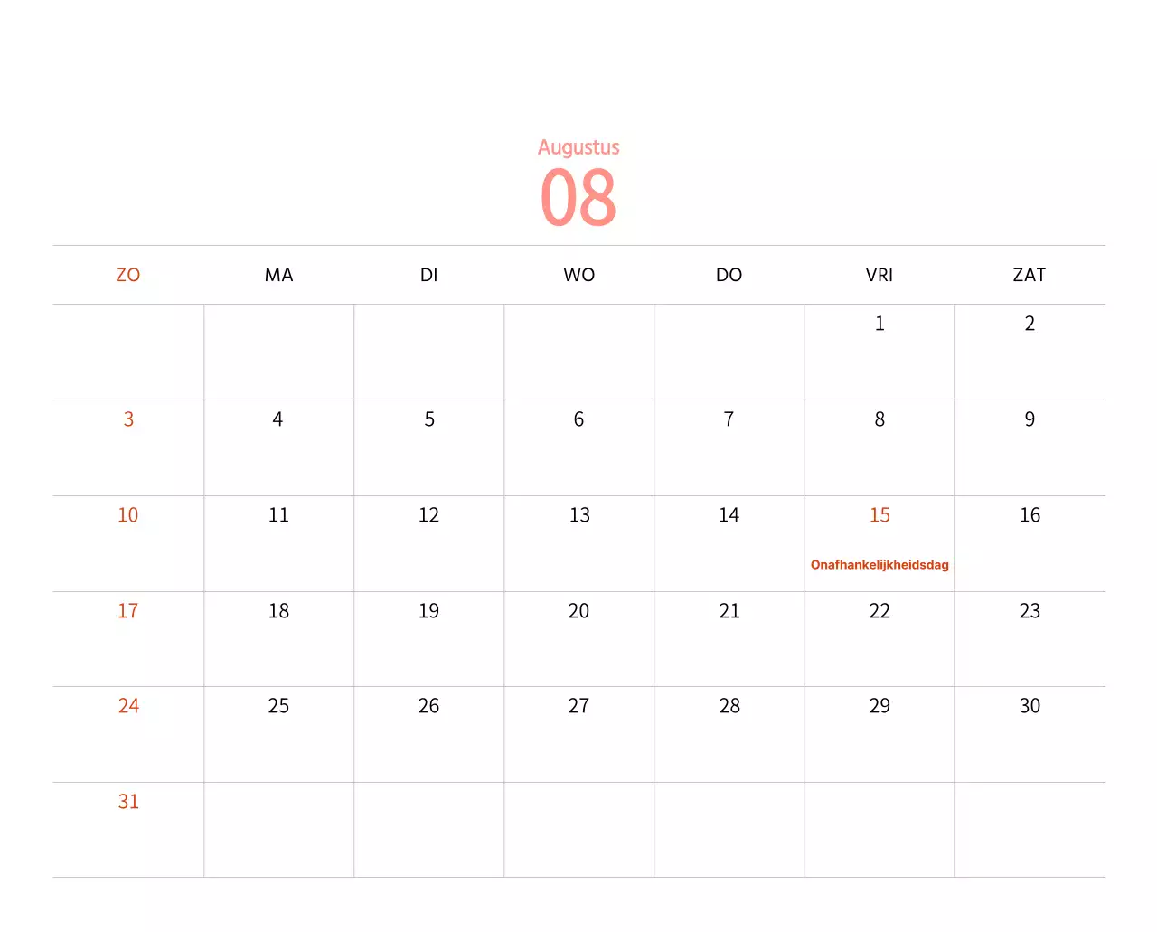 Nieuwjaarskalender met een warme geïllustreerde uitstraling