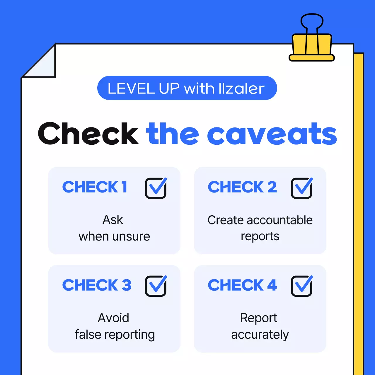 Blue Modern Workplace Guide Instagram Carousel
