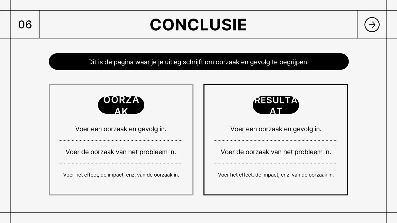 Zwart Eenvoudig Rapport Beschrijving
