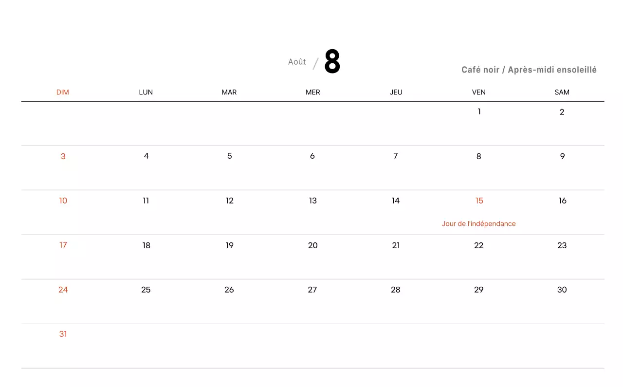 Un café sentimental blanc et brun