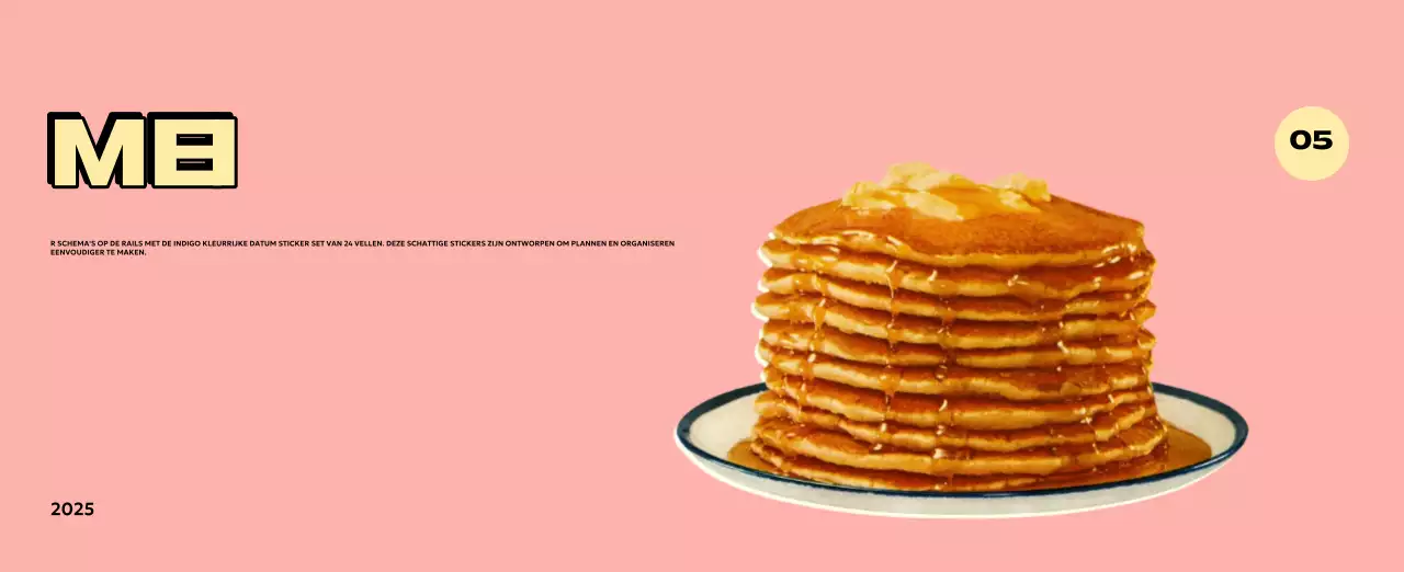 Kleurrijke kalenders met verschillende retro-illustraties