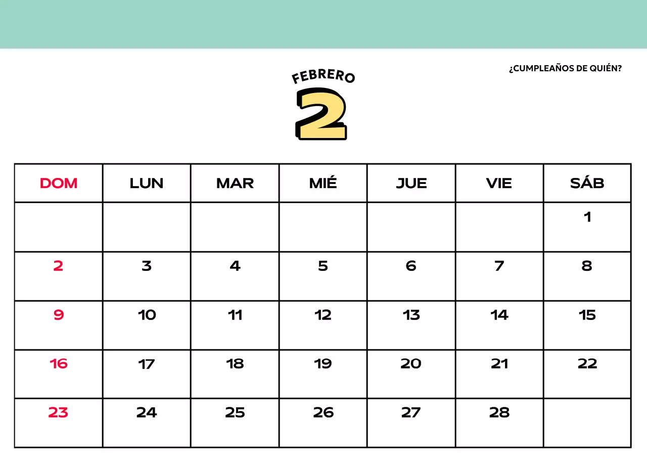 Coloridos calendarios con diversas ilustraciones retro