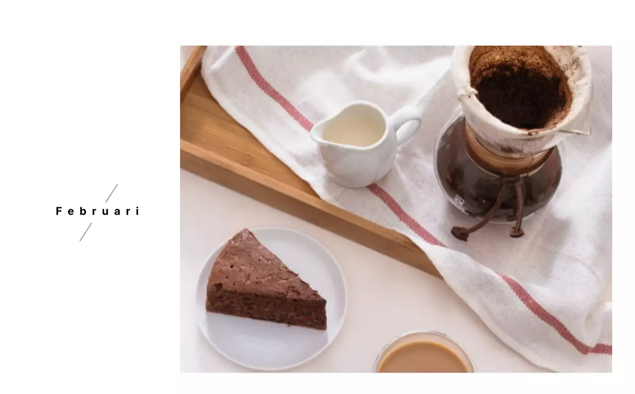 Een wit en bruin sentimenteel café