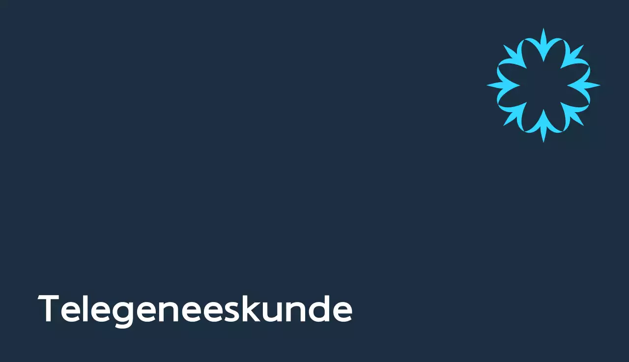 blauw professioneel telehealth visitekaartje