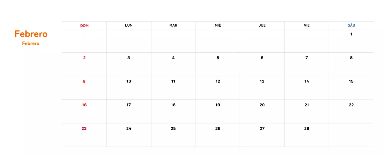 Calendario de Año Nuevo con cálidas ilustraciones