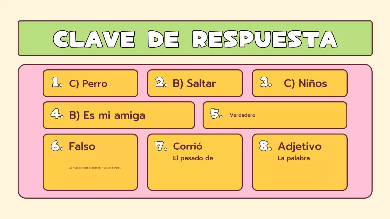Juego de preguntas y respuestas para primaria