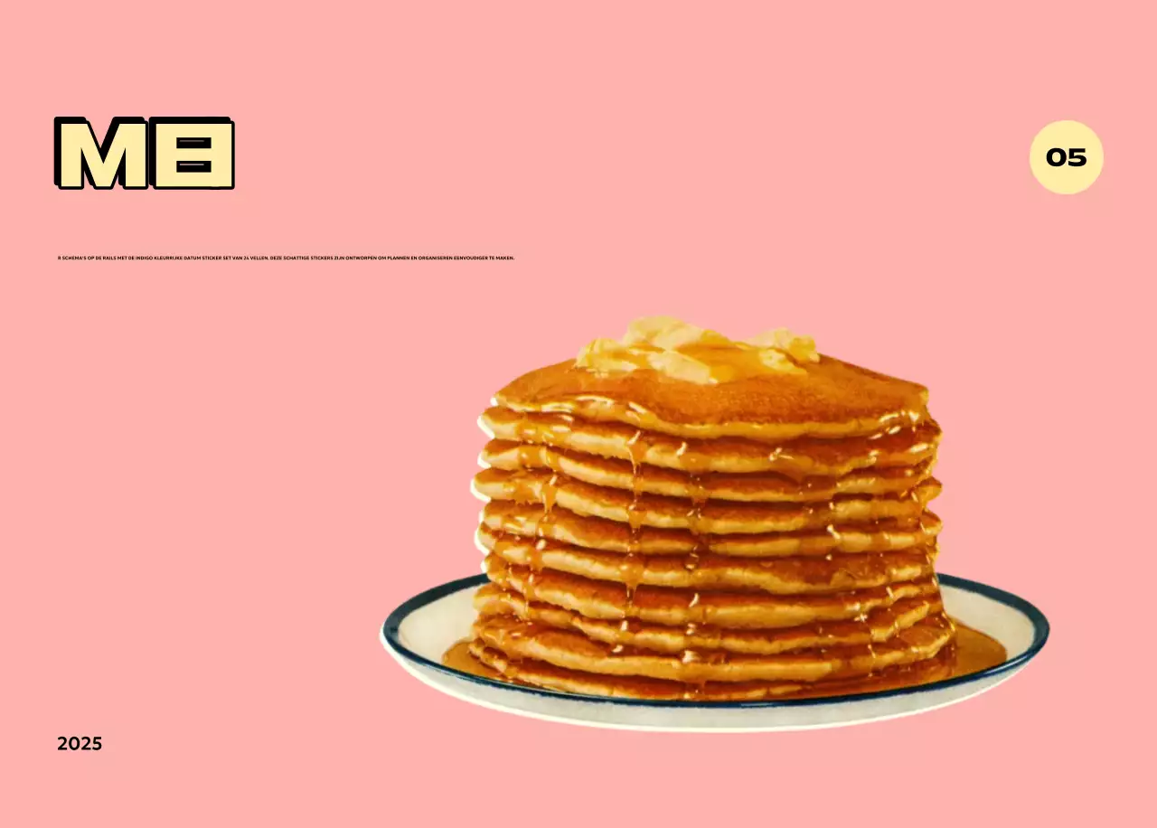 Kleurrijke kalenders met verschillende retro-illustraties