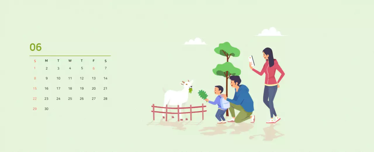 Khái niệm minh họa gia đình với nhiều màu sắc khác nhau 