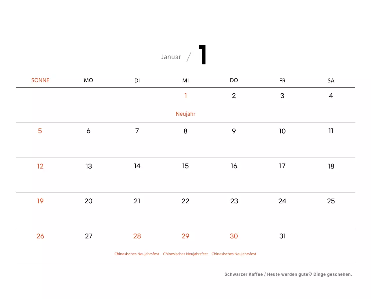 Ein weiß-braunes sentimentales Café