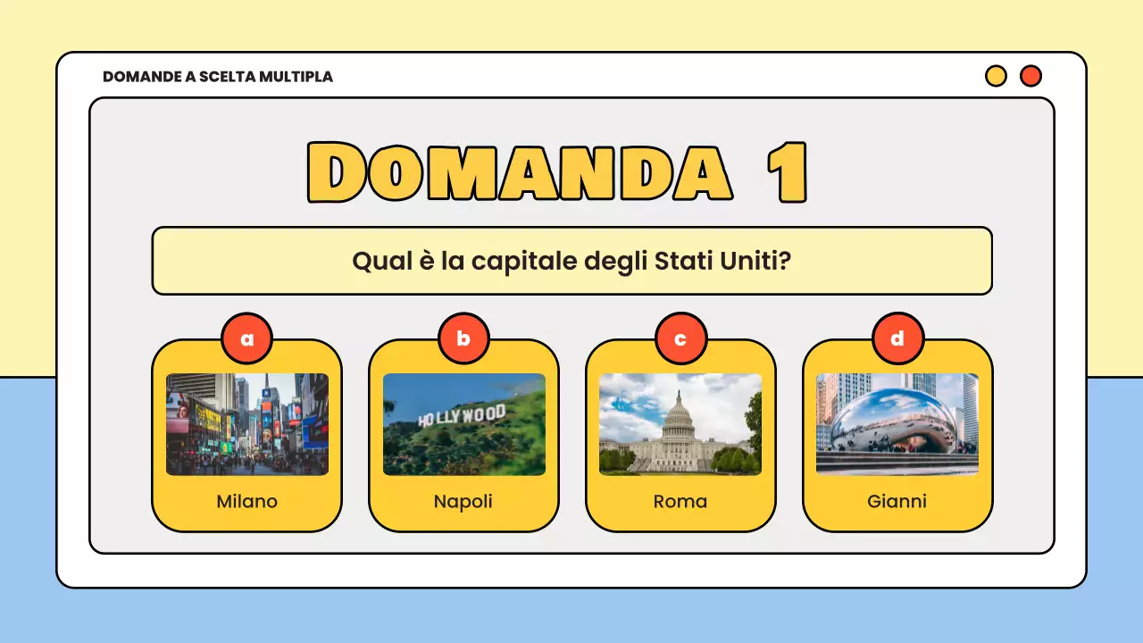 materiale di studio per quiz minimi gialli