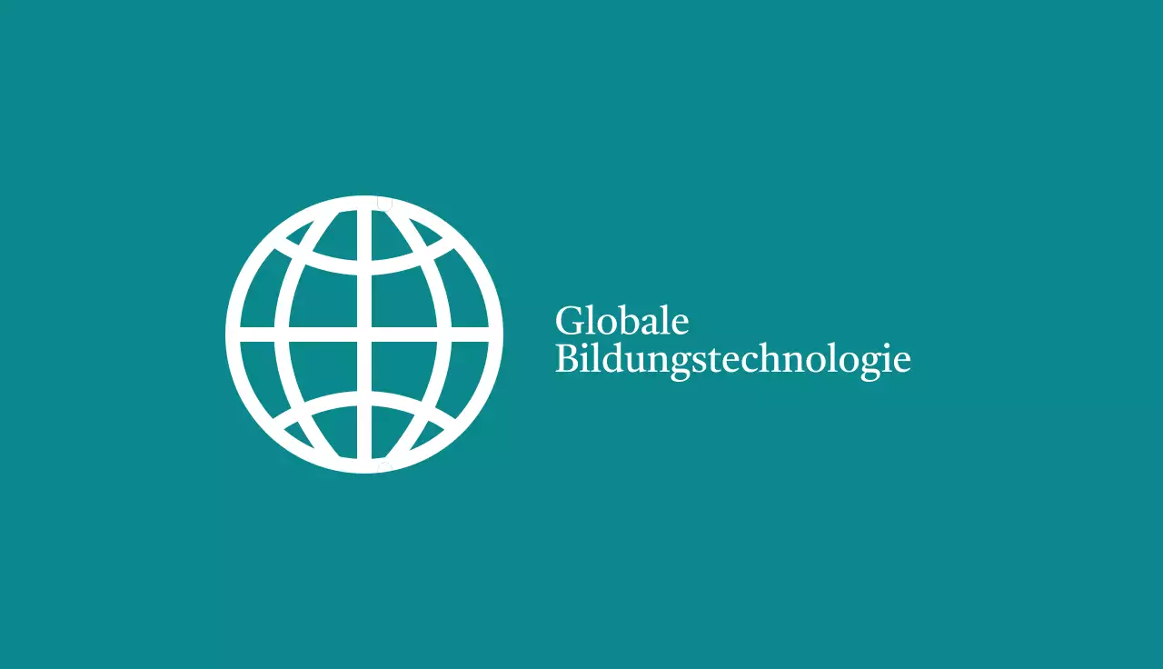 Teal professionelle Visitenkarte