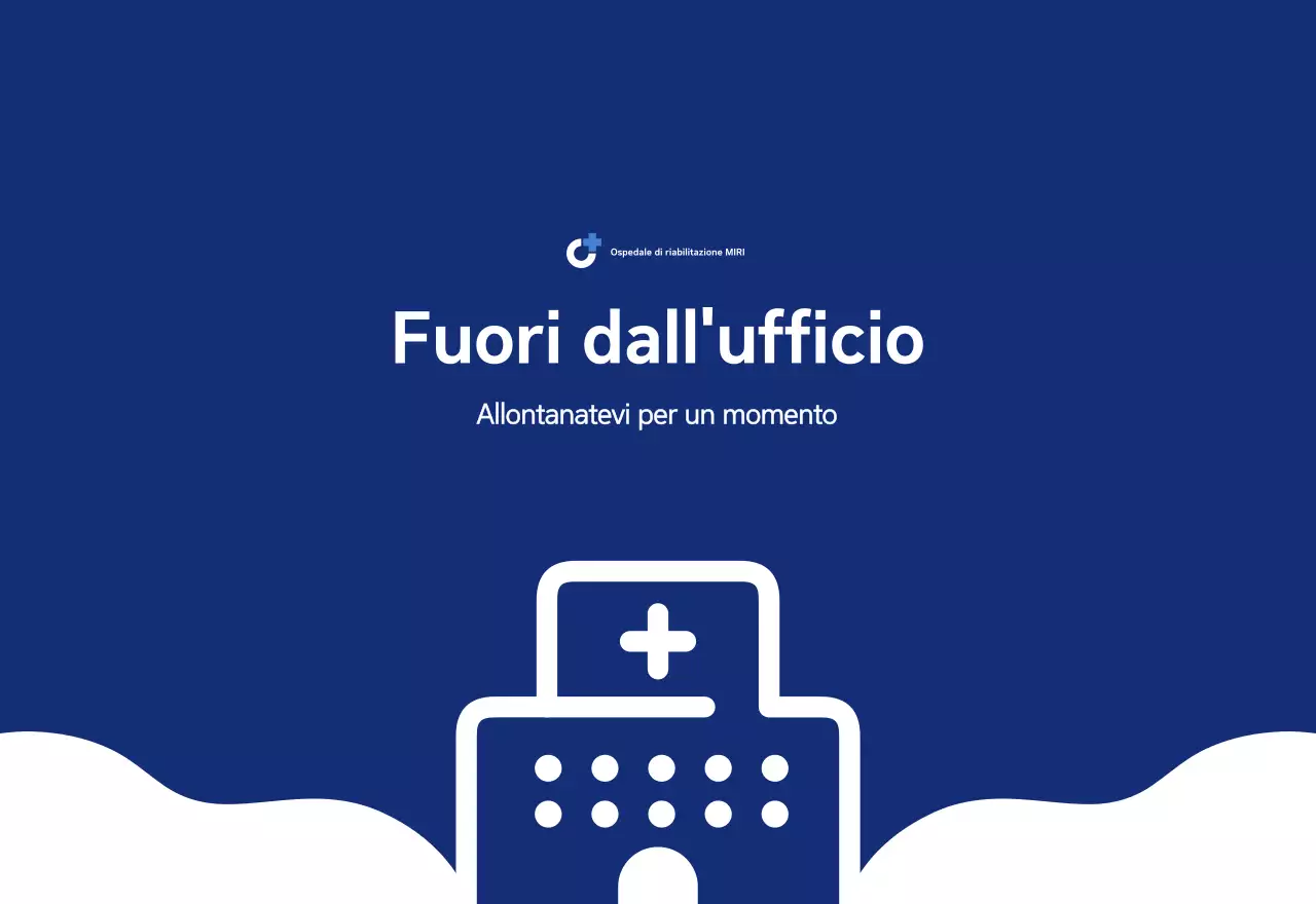 Calendario semplice con illustrazioni blu e pulite