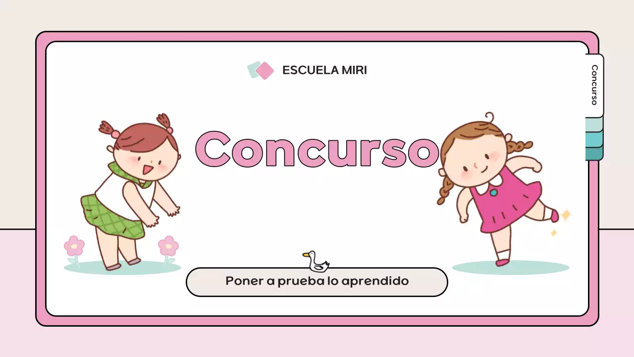 pink playful quiz material de estudio